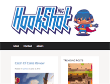 Tablet Screenshot of hookshotinc.com